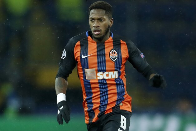 Fred of FC Shakhtar Donetsk during the UEFA Champions League group F match between Shakhtar Donetsk and Feyenoord Rotterdam at Metalist Stadium on November 01, 2017 in Kharkiv, Ukraine(Photo by VI Images via Getty Images)