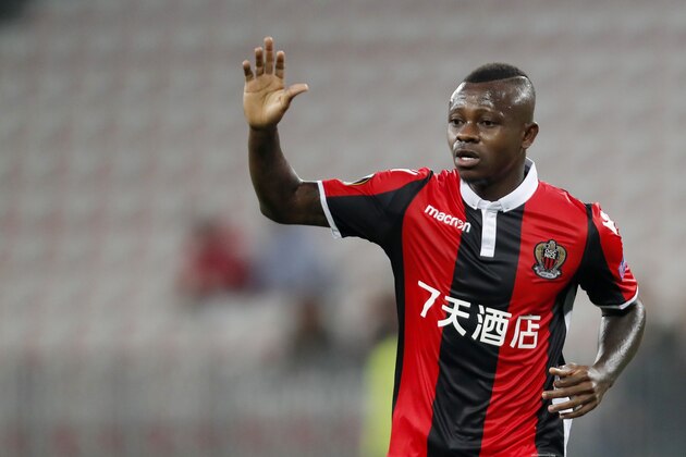 Jean Michel Seri of OCG Nice during the UEFA Europa League group K match match between OGC Nice and Vitesse Arnhem on September 28, 2017 at the Allianz Riviera in Nice, France(Photo by VI Images via Getty Images) Jean Michel Seri of OCG Nice during the UEFA Europa League group K match match between OGC Nice and Vitesse Arnhem on September 28, 2017 at the Allianz Riviera in Nice, France(Photo by VI Images via Getty Images)
