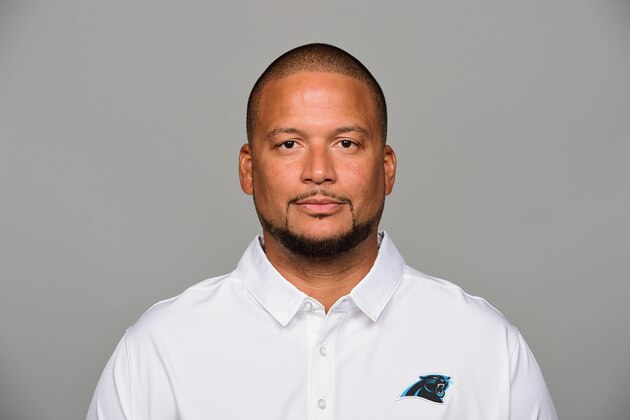 This is a 2017 photo of Al Holcomb of the Carolina Panthers NFL football team. This image reflects the Carolina Panthers active roster as of Wednesday, May 3, 2017 when this image was taken. (AP Photo)
