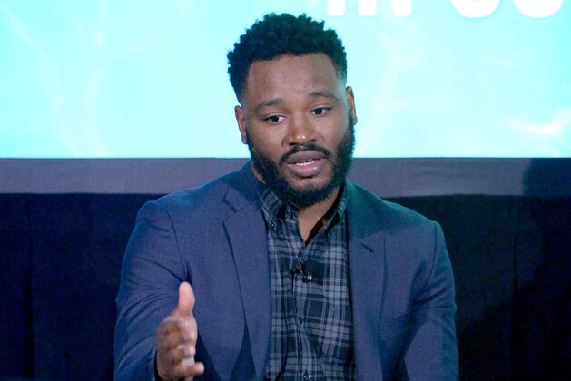 HOLLYWOOD, CA - NOVEMBER 19:  Filmmaker Ryan Coogler speaks onstage during Vulture Festival LA presented by AT&T at Hollywood Roosevelt Hotel on November 19, 2017 in Hollywood, California.  (Photo by Charley Gallay/Getty Images for Vulture Festival)