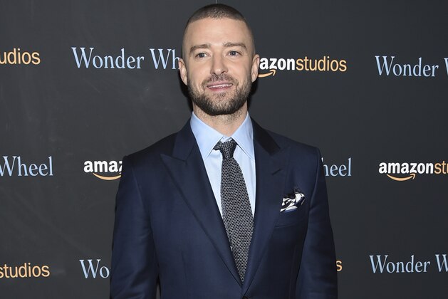 FILE - In this Nov. 14, 2017 file photo, actor Justin Timberlake attends a special screening of