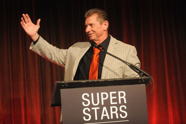 NEW YORK, NY - APRIL 04: Vince McMahon attends WWE Superstars for Sandy Relief at Cipriani, Wall Street on April 4, 2013 in New York City.  (Photo by Brad Barket/Getty Images for WWE)