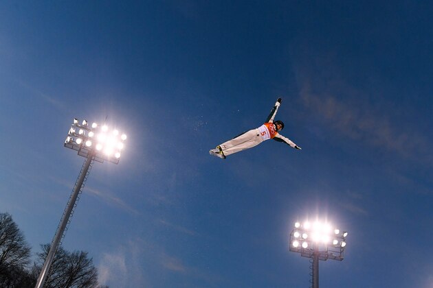 PYEONGCHANG-GUN, SOUTH KOREA - FEBRUARY 10:  Lydia Lassila of Australia practices during Freestyle Skiing Aerials training on day one of the PyeongChang 2018 Winter Olympic Games at Phoenix Snow Park on February 10, 2018 in Pyeongchang-gun, South Korea.  (Photo by David Ramos/Getty Images)