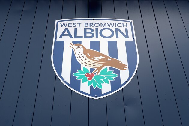 WEST BROMWICH, ENGLAND - MARCH 04: The West Bromwich Albion badge is seen on the stadium prior to the Premier League match between West Bromwich Albion and Crystal Palace at The Hawthorns on March 4, 2017 in West Bromwich, England.  (Photo by Christopher Lee/Getty Images)