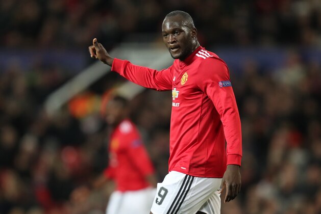MANCHESTER, ENGLAND - DECEMBER 05: Romelu Lukaku of Manchester United during the UEFA Champions League group A match between Manchester United and CSKA Moskva at Old Trafford on December 5, 2017 in Manchester, United Kingdom. (Photo by James Baylis - AMA/Getty Images)