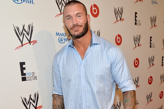 BEVERLY HILLS, CA - AUGUST 15:  WWE wrestler Randy Orton attends WWE & E! Entertainment's 'SuperStars For Hope' at the Beverly Hills Hotel on August 15, 2013 in Beverly Hills, California.  (Photo by Frazer Harrison/Getty Images for WWE)