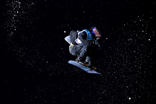 SIERRA NEVADA, SPAIN - MARCH 17: Marcus Kleveland of Norway competes in the Men's Snowboard Big Air final on day 10 of the FIS Freestyle Ski and Snowboard World Championships 2017 on March 17, 2017 in Sierra Nevada, Spain.  (Photo by Clive Rose/Getty Images)