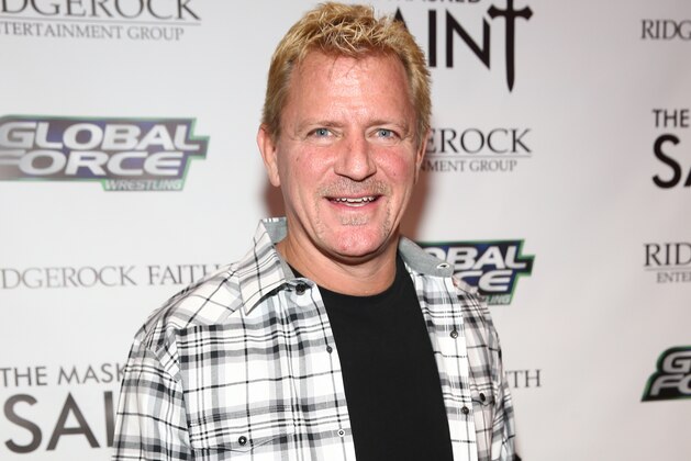 NASHVILLE, TN - JANUARY 07:  Professional wrestler Jeff Jarrett attends 'The Masked Saint' Nashville Premiere at Green Hills Regal Theater on January 7, 2016 in Nashville, Tennessee.  (Photo by Terry Wyatt/Getty Images)