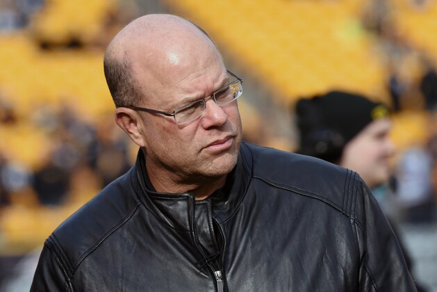 PITTSBURGH, PA - DECEMBER 21:  David Tepper, president of Appaloosa Management and a minority owner of the Pittsburgh Steelers, looks on from the sideline before a game between the Steelers and the Kansas City Chiefs at Heinz Field on December 21, 2014 in Pittsburgh, Pennsylvania.  The Steelers defeated the Chiefs 20-12. (Photo by George Gojkovich/Getty Images)