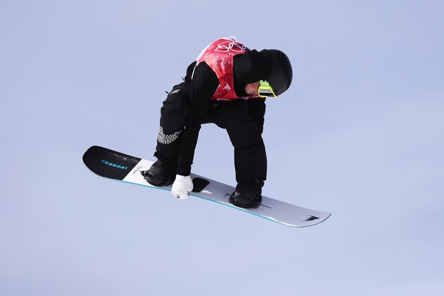 PYEONGCHANG-GUN, SOUTH KOREA - FEBRUARY 21: Carlos Garcia Knight of New Zealand competes during the Men's Big Air Qualification Heat 2 on day 12 of the PyeongChang 2018 Winter Olympic Games at Alpensia Ski Jumping Centre on February 21, 2018 in Pyeongchang-gun, South Korea. (Photo by Lars Baron/Getty Images) PYEONGCHANG-GUN, SOUTH KOREA - FEBRUARY 21: Carlos Garcia Knight of New Zealand competes during the Men's Big Air Qualification Heat 2 on day 12 of the PyeongChang 2018 Winter Olympic Games at Alpensia Ski Jumping Centre on February 21, 2018 in Pyeongchang-gun, South Korea. (Photo by Lars Baron/Getty Images)