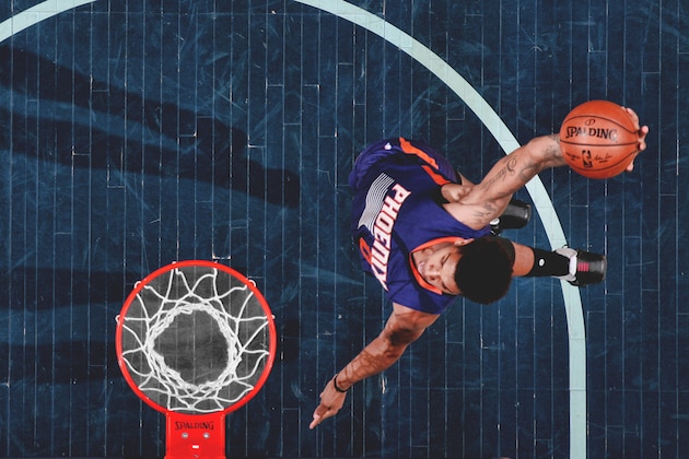 PHOENIX, AZ - MARCH 03:  Marquese Chriss #0 of the Phoenix Suns slam dunks the ball against the Oklahoma City Thunder during the first half of the NBA game at Talking Stick Resort Arena on March 3, 2017 in Phoenix, Arizona. NOTE TO USER: User expressly acknowledges and agrees that, by downloading and or using this photograph, User is consenting to the terms and conditions of the Getty Images License Agreement.  (Photo by Christian Petersen/Getty Images)