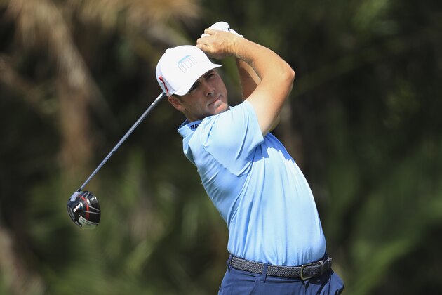 PALM BEACH GARDENS, FL - FEBRUARY 23: Luke List plays his tee shot on the eighth hole during the second round of the Honda Classic at PGA National Resort and Spa on February 23, 2018 in Palm Beach Gardens, Florida. (Photo by Sam Greenwood/Getty Images)