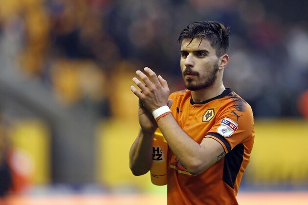 WOLVERHAMPTON, ENGLAND - FEBRUARY 10: Ruben Neves of Wolverhampton Wanderers during the Sky Bet Championship match between Wolverhampton and Queens Park Rangers at Molineux on February 10, 2018 in Wolverhampton, England. (Photo by Malcolm Couzens/Getty Images)
