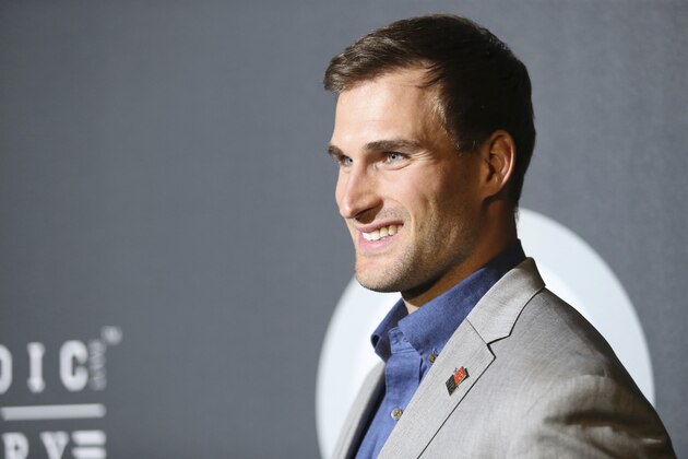 Washington Redskins quarterback Kirk Cousins arrives at the EA Sports Bowl at The Armory on Thursday, Feb. 1, 2018, in Minneapolis. (Photo by Omar Vega/Invision/AP)