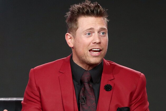 PASADENA, CA - JANUARY 09:  WWE Superstar The Miz of 'WWE Monday Night Raw: 25th Anniversary' on USA speaks onstage during the NBCUniversal portion of the 2018 Winter Television Critics Association Press Tour at The Langham Huntington, Pasadena on January 9, 2018 in Pasadena, California.  (Photo by Frederick M. Brown/Getty Images)