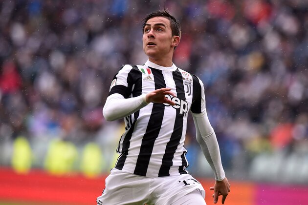 TURIN, ITALY - MARCH 11:  Paulo Dybala of Juventus in action during the serie A match between Juventus and Udinese Calcio on March 11, 2018 in Turin, Italy.  (Photo by Tullio M. Puglia/Getty Images)