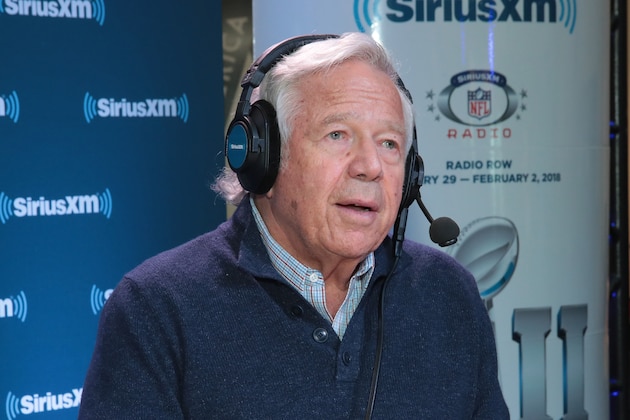 MINNEAPOLIS, MN - FEBRUARY 02:  Bob Kraft, The Kraft Group Chairman and CEO, attends SiriusXM at Super Bowl LII Radio Row at the Mall of America on February 2, 2018 in Bloomington, Minnesota.  (Photo by Cindy Ord/Getty Images for SiriusXM)