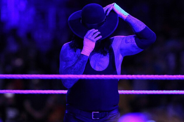 The Undertaker at WrestleMania 33.