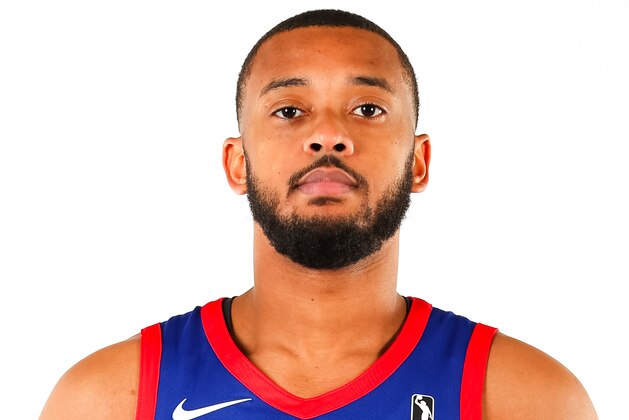 GRAND RAPIDS, MI - OCTOBER 26: Zeke Upshaw #3 of the Grand Rapids Drive poses for a head shot during the NBA G-League media day at the DeltaPlex Arena on October 26, 2017 in Grand Rapids, Michigan. NOTE TO USER: User expressly acknowledges and agrees that, by downloading and or using this photograph, User is consenting to the terms and conditions of the Getty Images License Agreement. Mandatory Copyright Notice: Copyright 2017 NBAE (Photo by Dennis Slagle/NBAE via Getty Images)