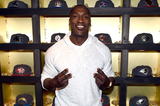 SAN FRANCISCO, CA - FEBRUARY 04:  NFL Hall of fame member Shannon Sharpe attends the New Era Style Lounge at The Battery on February 4, 2016 in San Francisco, California.  (Photo by Ethan Miller/Getty Images for New Era)