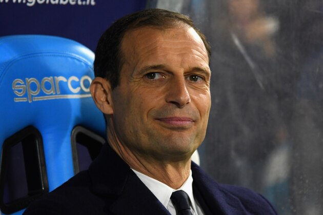 FERRARA, ITALY - MARCH 17: Massimiliano Allegri head coach of Juventus looks on before the serie A match between Spal and Juventus at Stadio Paolo Mazza on March 17, 2018 in Ferrara, Italy.  (Photo by Alessandro Sabattini/Getty Images)