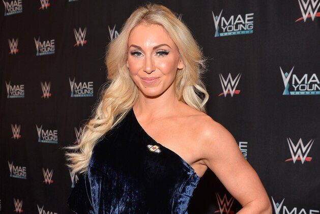 LAS VEGAS, NV - SEPTEMBER 12:  WWE Superstar Charlotte Flair appears on the red carpet of the WWE Mae Young Classic on September 12, 2017 in Las Vegas, Nevada.  (Photo by Bryan Steffy/Getty Images for WWE)