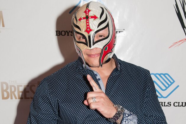 NEW ORLEANS, LA - APRIL 03:  Rey Mysterio attends WWE's 2014 SuperStars For Kids at the New Orleans Museum of Art on April 3, 2014 in New Orleans City.  (Photo by Erika Goldring/Getty Images)