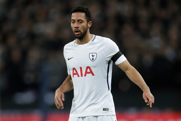 LONDON, UNITED KINGDOM - MARCH 7: Mousa Dembele of Tottenham Hotspur during the UEFA Champions League  match between Tottenham Hotspur v Juventus at the Wembley Stadium on March 7, 2018 in London United Kingdom (Photo by Laurens Lindhout/Soccrates/Getty Images)