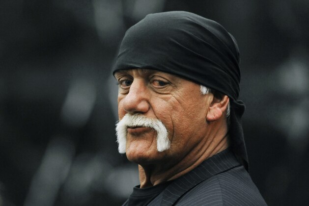 FILE - In this Wednesday, March 9, 2016 file photo, Hulk Hogan, whose given name is Terry Bollea, waits in the courtroom during a break in his trial against Gawker Media in St. Petersburg, Fla. A jury has hit Gawker Media with $15 million in punitive damages and its owner with $10 million, adding to the $115 million it awarded last week for publishing a sex video of Hogan. The jury returned its decision Monday, March 21, 2016. (AP Photo/Steve Nesius, Pool, File) MANDATORY NEW YORK POST OUT FILE - In this Wednesday, March 9, 2016 file photo, Hulk Hogan, whose given name is Terry Bollea, waits in the courtroom during a break in his trial against Gawker Media in St. Petersburg, Fla. A jury has hit Gawker Media with $15 million in punitive damages and its owner with $10 million, adding to the $115 million it awarded last week for publishing a sex video of Hogan. The jury returned its decision Monday, March 21, 2016. (AP Photo/Steve Nesius, Pool, File) MANDATORY NEW YORK POST OUT