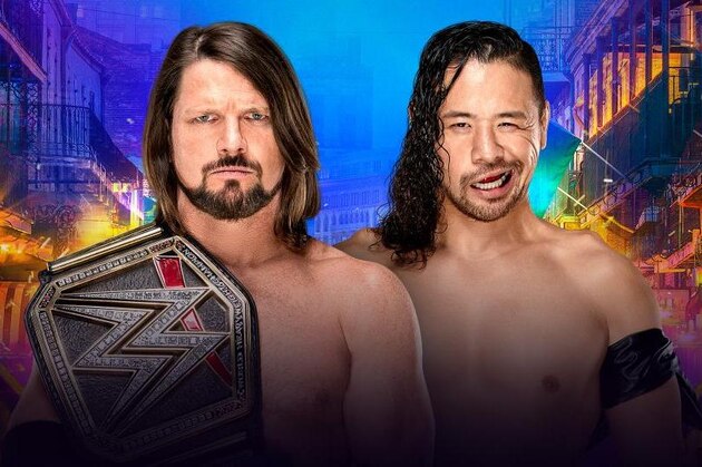 AJ Styles will defend the WWE Championship against Shinsuke Nakamura at WrestleMania 34.