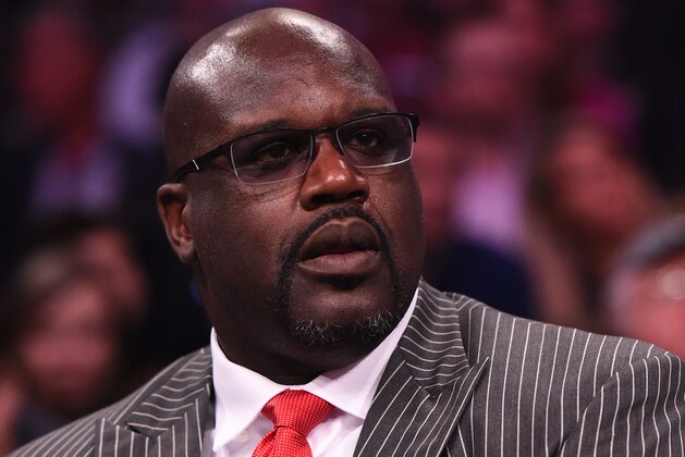 LOS ANGELES, CA - FEBRUARY 17:  Shaquille O'Neal attends State Farm All-Star Saturday Night as part of the 2018 NBA All-Star Weekend on February 17, 2018 at STAPLES Center in Los Angeles, California. NOTE TO USER: User expressly acknowledges and agrees that, by downloading and/or using this photograph, user is consenting to the terms and conditions of the Getty Images License Agreement.  Mandatory Copyright Notice: Copyright 2018 NBAE (Photo by Juan Ocampo/NBAE via Getty Images)