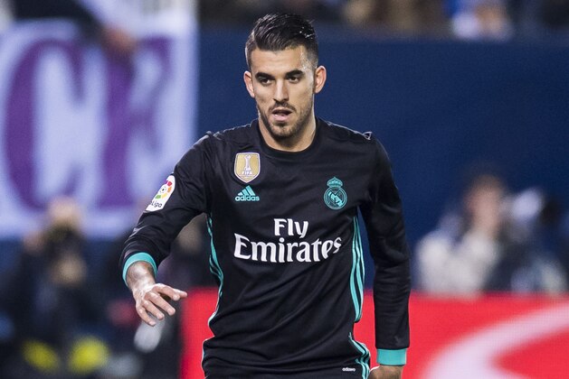 LEGANES, SPAIN - JANUARY 18: Daniel Ceballos Fernandez, D Ceballos, of Real Madrid in action during the Copa del Rey 2017-18 match between CD Leganes and Real Madrid at Estadio Municipal Butarque on 18 January 2018 in Leganes, Spain. (Photo by Power Sport Images/Getty Images)