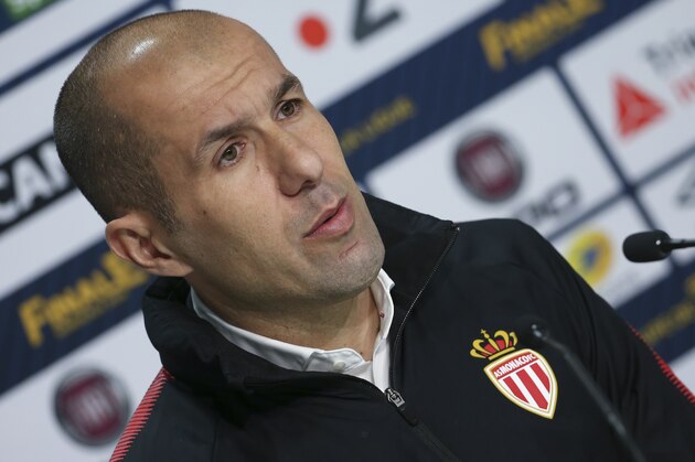 BORDEAUX, FRANCE - MARCH 31: Coach of Monaco Leonardo Jardim anwers to the media following the French League Cup (Coupe de la Ligue) final between Paris Saint-Germain (PSG) and AS Monaco on March 31, 2018 in Bordeaux, France. (Photo by Jean Catuffe/Getty Images)