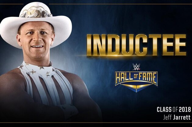 Jeff Jarrett will join the WWE Hall of Fame this year.