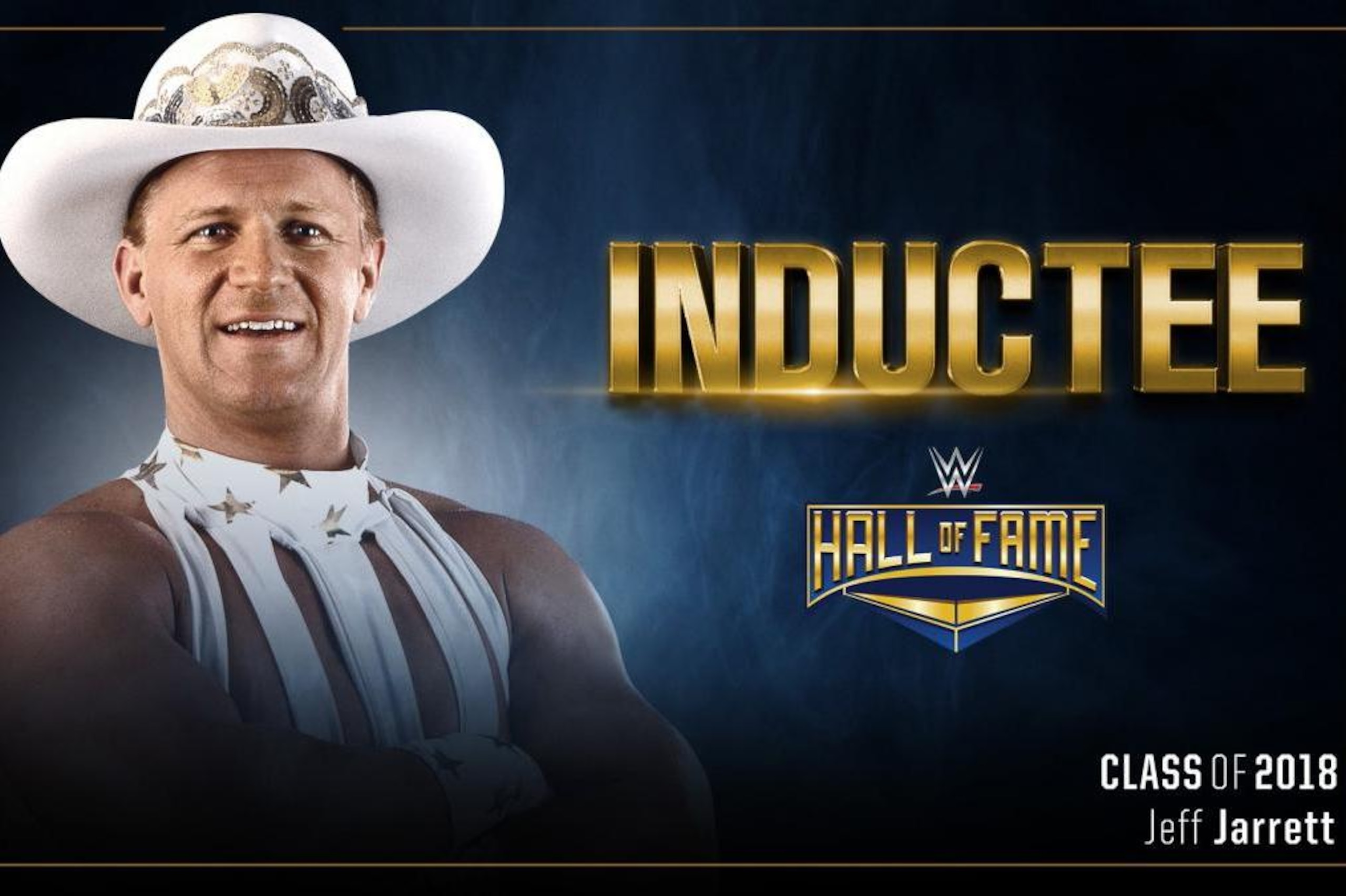 Jeff Jarrett will join the WWE Hall of Fame this year.