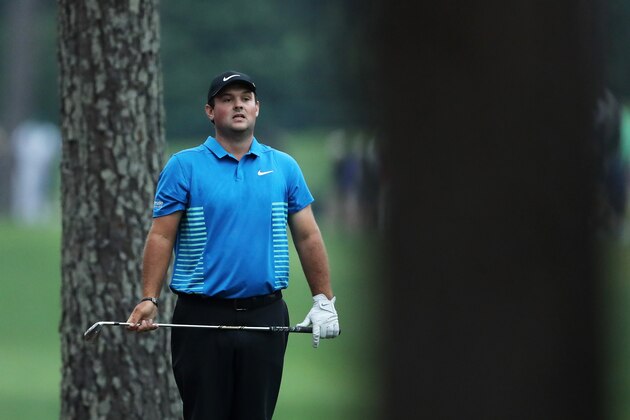 AUGUSTA, GA - APRIL 07:  Patrick Reed of the United States plays his second shot on the 17th hole during the third round of the 2018 Masters Tournament at Augusta National Golf Club on April 7, 2018 in Augusta, Georgia.  (Photo by David Cannon/Getty Images)
