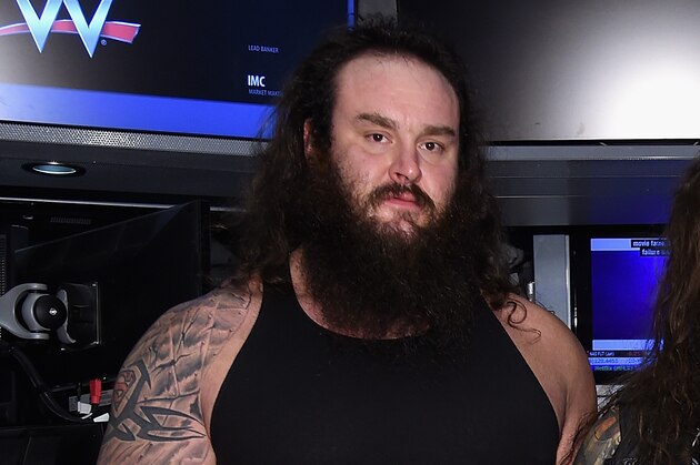 NEW YORK, NY - MARCH 29: WWE Superstars Braun Strowman, Bray Wyatt and Erick Rowan ring The New York Stock Exchange Opening Bell in honor of WrestleMania 32 at New York Stock Exchange on March 29, 2016 in New York City. (Photo by Jamie McCarthy/Getty Images) NEW YORK, NY - MARCH 29: WWE Superstars Braun Strowman, Bray Wyatt and Erick Rowan ring The New York Stock Exchange Opening Bell in honor of WrestleMania 32 at New York Stock Exchange on March 29, 2016 in New York City. (Photo by Jamie McCarthy/Getty Images)