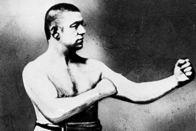 Heavyweight boxer John Sullivan is shown in an undated photo.  In 1882, Sullivan knocked out Paddy Ryan in the bare-knuckle heavyweight championship, holding the title until his death in 1918.  In 1892, Sullivan fought James J. Corbett in New Orleans, La., to determine the first heavyweight boxing champion under the new Queensberry regulations and was knocked out in the 21st round.  Sullivan was born in Boston, Ma., in 1858 and was known as the