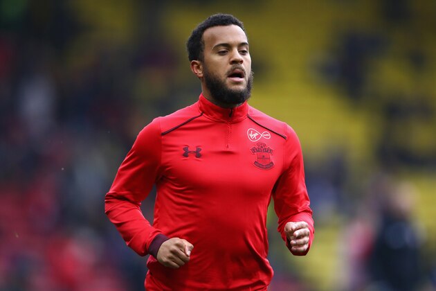 WATFORD, ENGLAND - JANUARY 13: Ryan Bertrand of Southampton warms up prior to the Premier League match between Watford and Southampton at Vicarage Road on January 13, 2018 in Watford, England.  (Photo by Julian Finney/Getty Images)