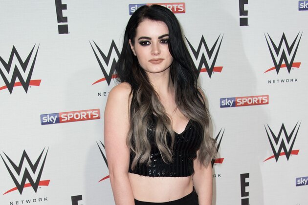 LONDON, ENGLAND - APRIL 18:  Paige arrives for WWE RAW at 02 Brooklyn Bowl on April 18, 2016 in London, England.  (Photo by Ian Gavan/Getty Images)
