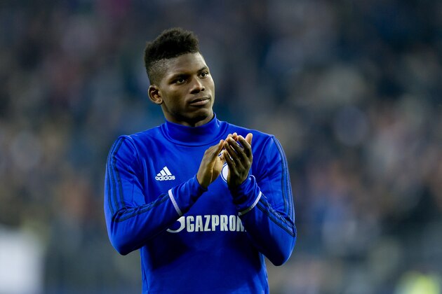 HAMBURG, GERMANY - APRIL 07: Breel Embolo of Schalke looks on after the Bundesliga match between Hamburger SV and FC Schalke 04 at Volksparkstadion on April 7, 2018 in Hamburg, Germany. (Photo by TF-Images/Getty Images)