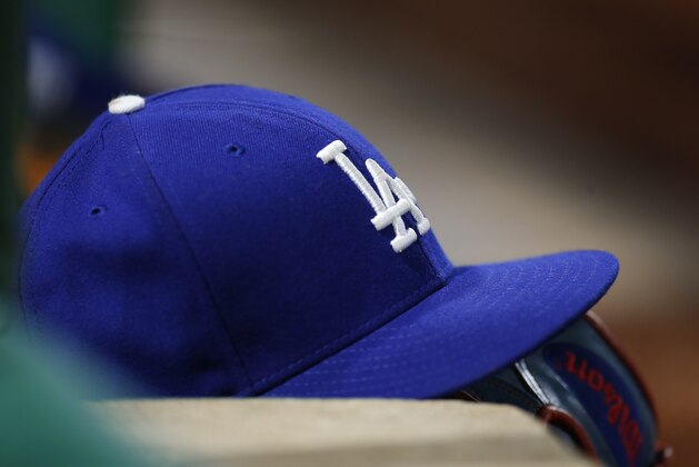 PITTSBURGH, PA - AUGUST 23:  A Los Angeles Dodgers new era hat is seen during the game against the Pittsburgh Pirates at PNC Park on August 23, 2017 in Pittsburgh, Pennsylvania.  (Photo by Justin K. Aller/Getty Images) *** Local Caption ***