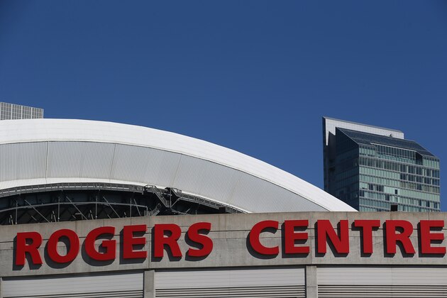 TORONTO, CANADA - SEPTEMBER 27: The open roof of the Rogers Centre before the Toronto Blue Jays MLB game against the Tampa Bay Rays on September 27, 2015 at Rogers Centre in Toronto, Ontario, Canada. (Photo by Tom Szczerbowski/Getty Images)