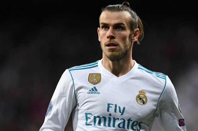 MADRID, SPAIN - APRIL 11: Gareth Bale of Real Madrid in action during the UEFA Champions League quarter final second leg match between Real Madrid and Juventus at Estadio Santiago Bernabeu on April 11, 2018 in Madrid, Spain. (Photo by Etsuo Hara/Getty Images)