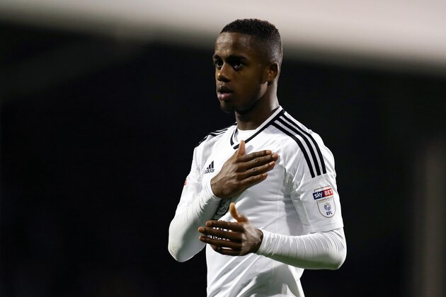 LONDON, ENGLAND - APRIL 03: Ryan Sessegnon of Fulham pats the badge on his shirt after the Sky Bet Championship match between Fulham and Leeds United at Craven Cottage on April 3, 2018 in London, England. (Photo by Catherine Ivill/Getty Images) LONDON, ENGLAND - APRIL 03: Ryan Sessegnon of Fulham pats the badge on his shirt after the Sky Bet Championship match between Fulham and Leeds United at Craven Cottage on April 3, 2018 in London, England. (Photo by Catherine Ivill/Getty Images)