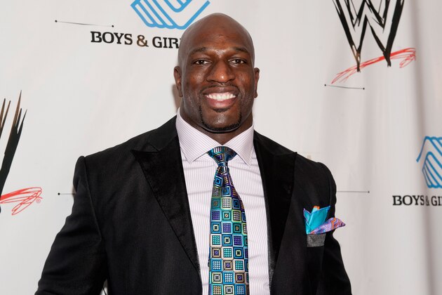 NEW ORLEANS, LA - APRIL 03:  Titus O'Neil attends WWE's 2014 SuperStars For Kids at the New Orleans Museum of Art on April 3, 2014 in New Orleans City.  (Photo by Erika Goldring/Getty Images)