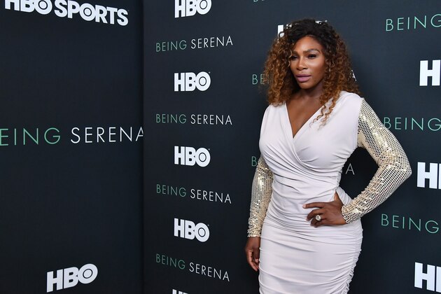 Serena Williams attends the HBO New York Premiere of 'Being Serena' at Time Warner Center on April 25, 2018 in New York City. (Photo by ANGELA WEISS / AFP)        (Photo credit should read ANGELA WEISS/AFP/Getty Images)