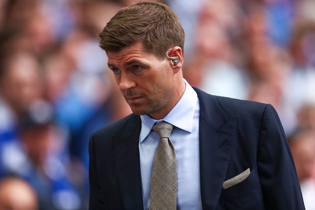 LONDON, ENGLAND - MAY 27:  Steven Gerrard during the Emirates FA Cup Final match between Arsenal and Chelsea at Wembley Stadium on May 27, 2017 in London, England. (Photo by Robbie Jay Barratt - AMA/Getty Images)