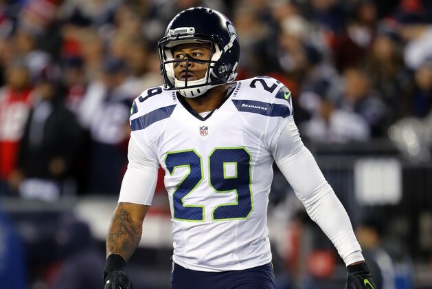 Seattle Seahawks free safety Earl Thomas during an NFL football game against the New England Patriots at Gillette Stadium in Foxborough, Mass. Sunday, Nov. 13, 2016. (Winslow Townson/AP Images for Panini)