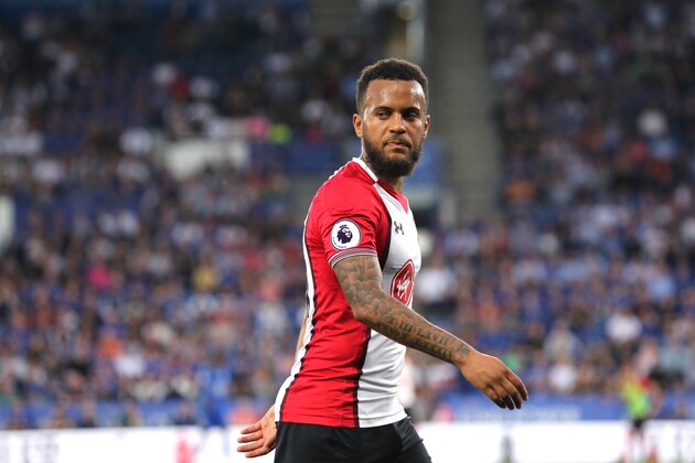 LEICESTER, ENGLAND - APRIL 19: Ryan Bertrand of Southampton during the Premier League match between Leicester City and Southampton at The King Power Stadium on April 19, 2018 in Leicester, England. (Photo by James Williamson - AMA/Getty Images) LEICESTER, ENGLAND - APRIL 19: Ryan Bertrand of Southampton during the Premier League match between Leicester City and Southampton at The King Power Stadium on April 19, 2018 in Leicester, England. (Photo by James Williamson - AMA/Getty Images)